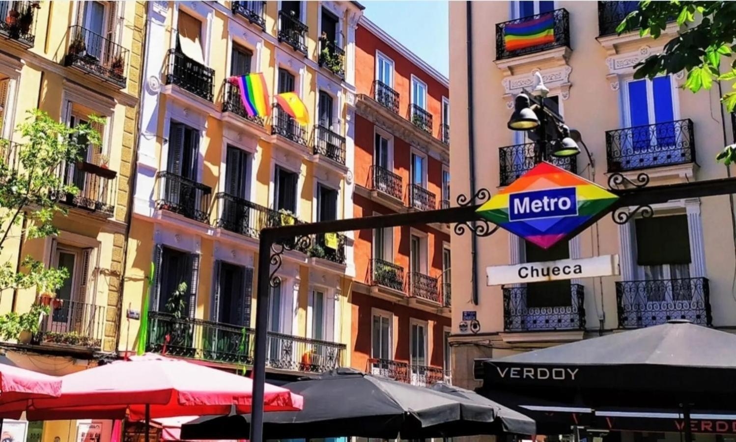 Downtown Apt 1Hab Para 3Pax En La Plaza De Chueca Madrid Exterior foto